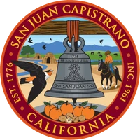 Official City Seal of San Juan Capistrano California - Coast City Plumbing serves all San Juan Capistrano neighborhoods